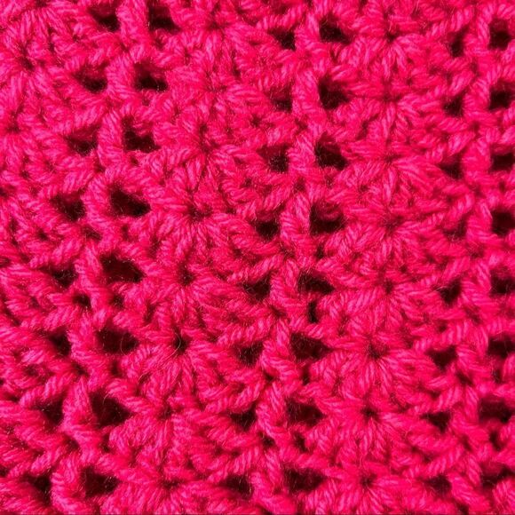 Handmade Pink Crocheted Baby Dress - Picture 8 of 8